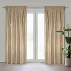 Eurofirany, zasłona zaciemniająca gotowa, Emila, na taśmie, 140-270 cm, kremowy