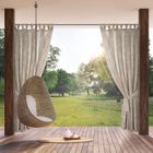 Eurofirany, zasłona zaciemniająca gotowa, Garden, na szelkach, 155-220 cm, pudrowy