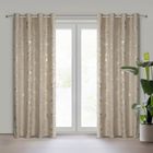 Eurofirany, zasłona zaciemniająca gotowa, Lani, 140-250 cm, beżowy