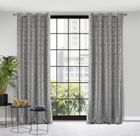 Eurofirany, zasłona zaciemniająca gotowa, laura, 140-250 cm, stalowy