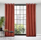 Eurofirany, zasłona zaciemniająca gotowa, Lili, 140-250 cm, mahoń