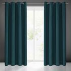 Eurofirany, zasłona zaciemniająca gotowa, Logan, 140-250 cm, petrol