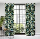 Eurofirany, zasłona zaciemniająca gotowa, Loni, 140-250 cm, czarny