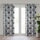 Eurofirany, zasłona zaciemniająca gotowa, Malibu, 140-250 cm, biały