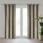 Eurofirany, zasłona zaciemniająca gotowa, melanie, 140-250 cm, brązowy