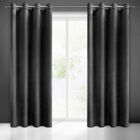 Eurofirany, zasłona zaciemniająca gotowa, Melanie, 140-250 cm, czarny