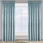 Eurofirany, zasłona zaciemniająca gotowa, na taśmie, d91, Rosa, 135-300 cm, morski