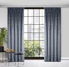 Eurofirany, zasłona zaciemniająca gotowa, na taśmie, Daria, 140-270 cm, stalowy