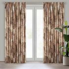 Eurofirany, zasłona zaciemniająca gotowa, na taśmie, Ella, 140-270 cm, ceglasty