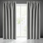 Eurofirany, zasłona zaciemniająca gotowa, na taśmie, Logan, 140-270 cm, szary