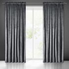 Eurofirany, zasłona zaciemniająca gotowa, na taśmie, Melanie, 140-270 cm, grafitowy