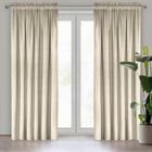 Eurofirany, zasłona zaciemniająca gotowa, na taśmie, Melanie, 140-270 cm, kremowy