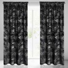 Eurofirany, zasłona zaciemniająca gotowa, na taśmie, Stella, 140-300 cm, czarny