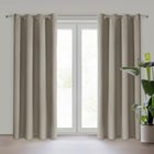 Eurofirany, zasłona zaciemniająca gotowa, Nerisa, 140-250 cm, ciemnobeżowy