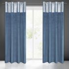 Eurofirany, zasłona zaciemniająca gotowa, Peri, 140-250 cm, granatowy