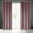 Eurofirany, zasłona zaciemniająca gotowa, Pierre, 140-250 cm, pudrowy