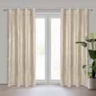 Eurofirany, zasłona zaciemniająca gotowa, Renia, 140-250 cm, jasnobeżowy