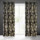 Eurofirany, zasłona zaciemniająca gotowa, Stella, 140-250 cm, czarny