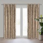 Eurofirany, zasłona zaciemniająca gotowa, Tami, 140-250 cm, brązowy