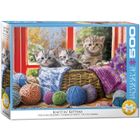 Eurographics, Knittin' Kittens, puzzle, 500 elementów