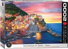 Eurographics, Manarola At Dusk Italy, puzzle, 2000 elementów