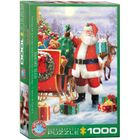 Eurographics, Santa with Sled by Simon Tread, puzzle, 1000 elementów