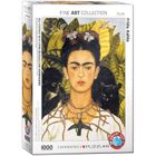 Eurographics, Self-Portrait with Hummingbird, puzzle, 1000 elementów