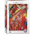 Eurographics, Triumph of Music by Chagall, puzzle, 1000 elementów