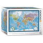Eurographics, World Map, puzzle, 5000 elementów