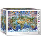 Eurographics, World Wonders, puzzle, 5000 elementów