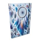 EV-Corp, Soft Touch, notes z gumką, A5, kratka, Łapacze Snów Blue