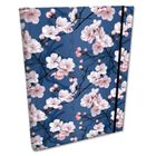 EV-Corp, Soft Touch, notes z gumką, B6, kratka, Kwiat Wiśni