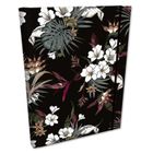 EV-Corp, Soft Touch, notes z gumką, B6, kratka, Tropikalne Kwiaty