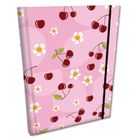 EV-Corp, Soft Touch, notes z gumką, B6, kratka, Wisienki w Różu