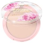 Eveline Cosmetics, Flower Garden, prasowany puder rozświetlający, 8g