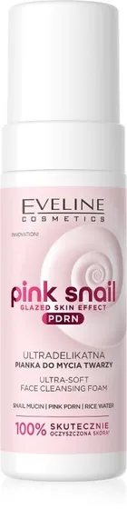 Eveline, Pink Snail, ultradelikatna pianka do mycia twarzy, 150 ml