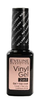 Eveline, Vinyl Gel 2in1, winylowy lakier do paznokci, nr 212, 12 ml