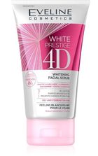 Eveline, White Prestige 4D, wybielający peeling do twarzy 3w1, 150 ml