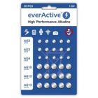 EverActive, baterie alkaliczne, 10xG3/LR41, 5xG4/LR626, 5xG10/LR1130, 10xG13/LR1154