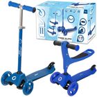 EVO, jeździk i hulajnoga 2w1, niebieska