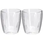 Excellent Electrics, szklanki termiczne, z podwójną ścianką, do kawy espresso, 120 ml, 2 szt.