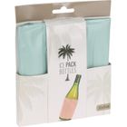 Excellent Houseware, rękaw chłodzący na butelki, tworzywo sztuczne, zielony