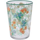 Excellent Houseware, szklanka, kwiatowy wzór, 510 ml