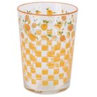 Excellent Houseware, szklanka, owocowy wzór, 510 ml