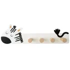 Excellent Houseware, wieszak do pokoju dziecięcego, Mini Zoo, 35,5-6,5-10 cm