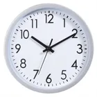 Excellent Houseware, zegar ścienny, srebrny, 20 cm