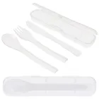 Excellent Houseware, zestaw sztućców plastikowy, 4 elementy