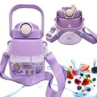 Extralink, bidon ze słomką na smycz, 1l