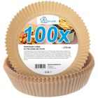 Extralink, Home, papierowe wkłady do frytkownicy, okrągłe, 16 cm, 100 szt.