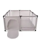 Extralink, kojec, suchy basen, szary, 126-126 cm